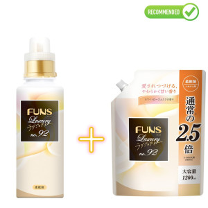 Daiichi Funs Nr. 92 veļas kondicionieris 600ml + pildviela 1200ml