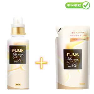 Daiichi Funs Nr. 92 veļas kondicionieris 600ml + pildviela 480ml