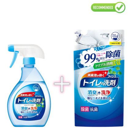 Daiichi FUNS Tualetes tīrīšanas aerosols 380ml + pildviela 330ml