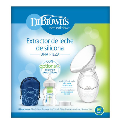 Dr.Browns BF035 Silikona piena pumpis + pudelīte 150ml