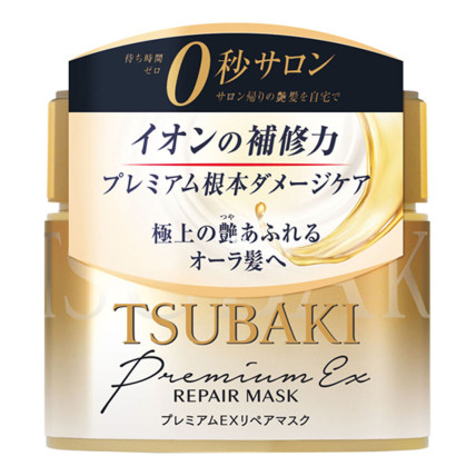 Shiseido ''Tsubaki Premium" maska tūlītējai matu atjaunošanai 180g