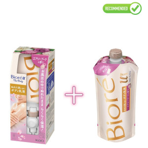 Biore Ķermeņa losjons 300ml + pildviela 300ml