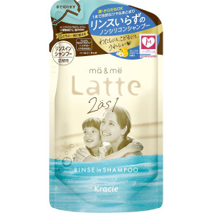 Kracie Ma & Me Latte Shampoo-conditioner 2 in 1 refill 360ml