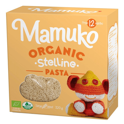 MAMUKO STELLINE Makaroni zīdaiņiem 12+ m 320g