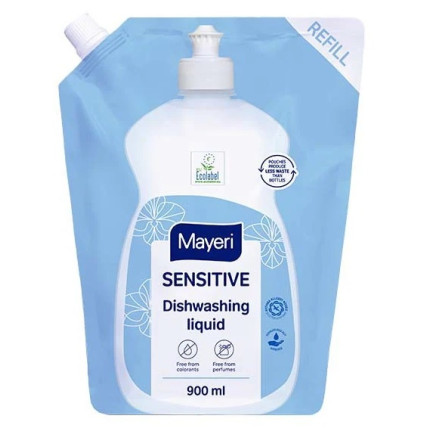 MAYERI Sensitive trauku mazgāšanas līdzeklis pildviela 900ml