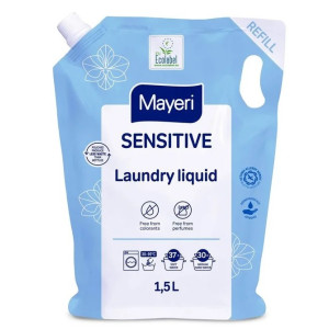 MAYERI Sensitive Veļas mazgāšanas želeja pildviela 1.5l